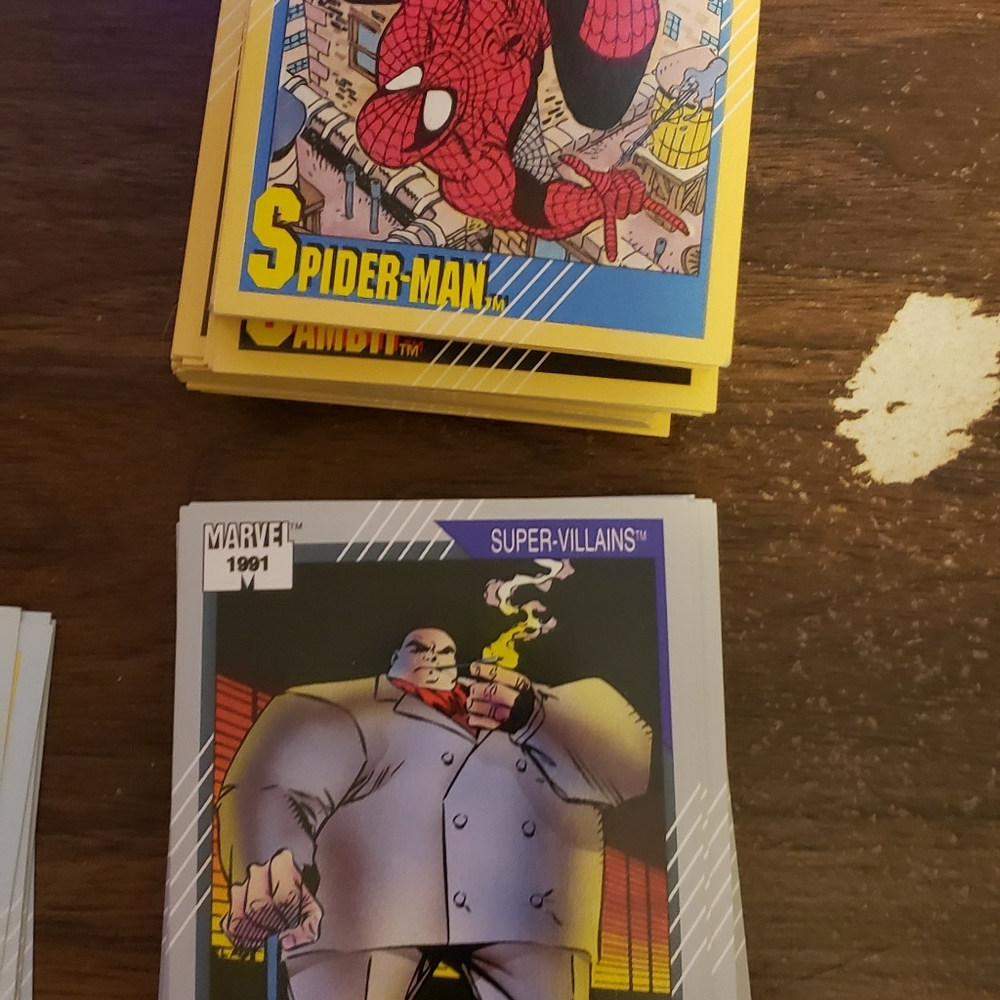 Marvel series 2 trading cards